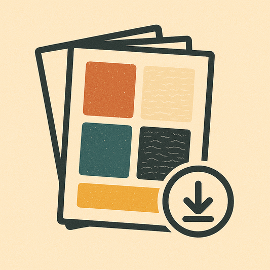 Printable Texture Templates Bundle