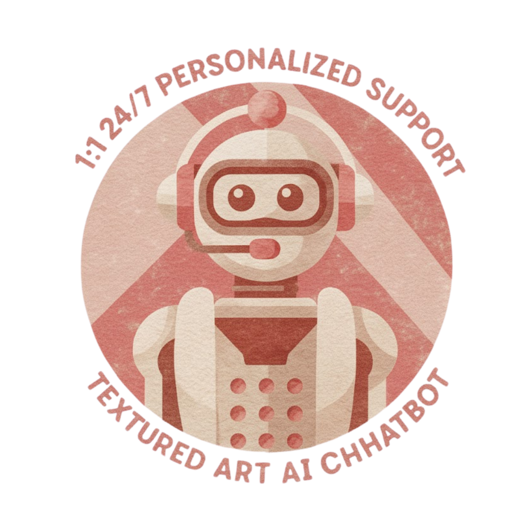 1:1 Personalized Textured Art Helper Bot - 24/7 Support (Lifetime Access)