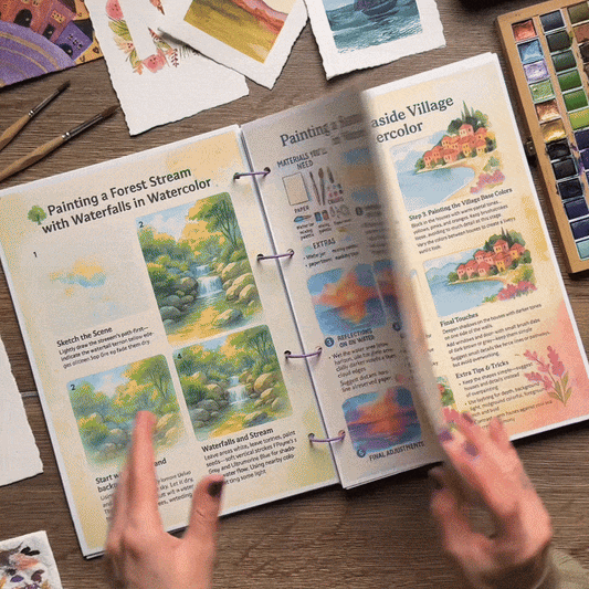 Watercolor Learning Bundle